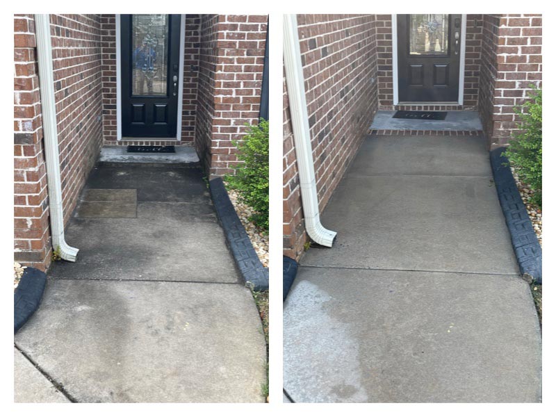 Concrete cleaning in warner robins ga